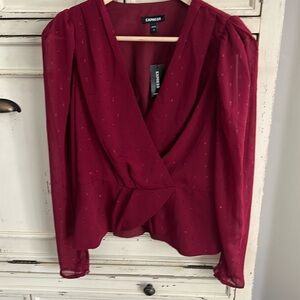 NWT Express blouse Medium